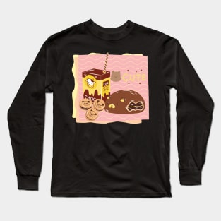 Kawaii Food Bear Long Sleeve T-Shirt